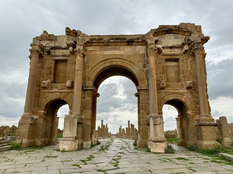 From the Baroque of Batna to Timgad, the quintessential Roman city