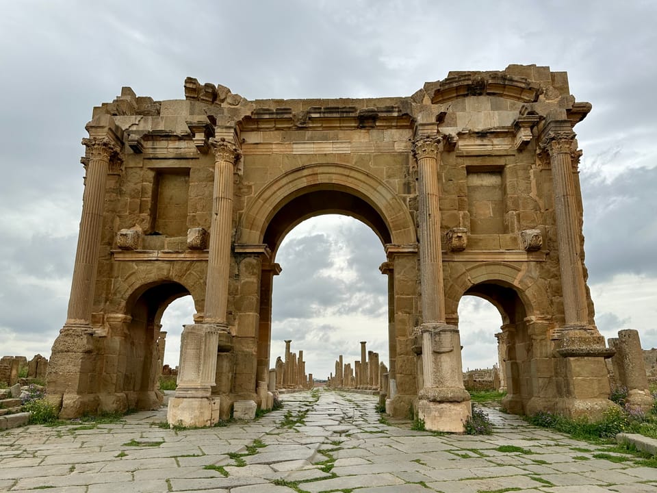 From the Baroque of Batna to Timgad, the quintessential Roman city